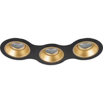 Комплект из светильников и рамки LIGHTSTAR Domino D697030303